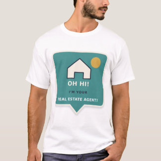 あなたの不動産エージェントです ユニセックスTシャツ Tシャツ