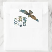 あなたの不機嫌な《写真》ぼけ味 長方形シール (バッグ)