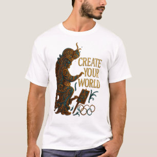 あなたの世界を創造せよ - 装飾芸術家のデザイン		 Tシャツ