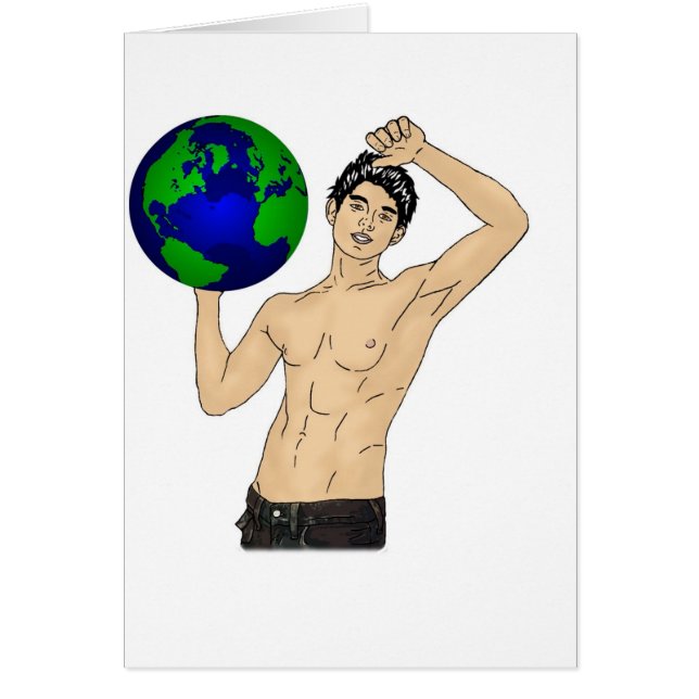 あなたの世界を握って下さい (正面)