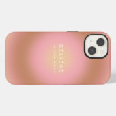 あなたの中の魔法に気づいて iPhoneケース (裏面横)