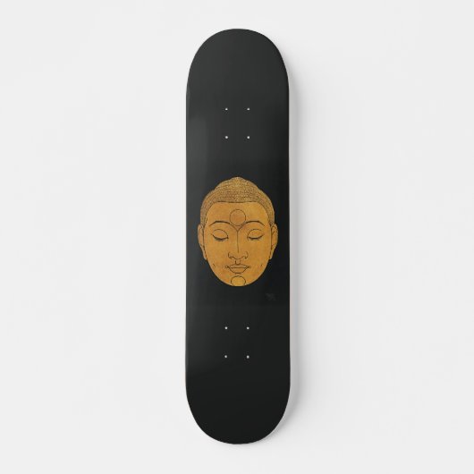 あなたの乗り物を啓発 – Buddha Skateboard Art スケートボード (正面)