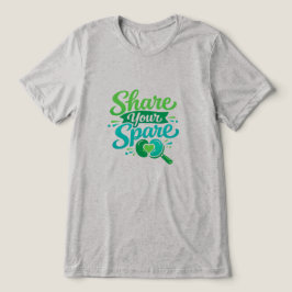 あなたの予備をシェアしよう トライブレンドTシャツ
