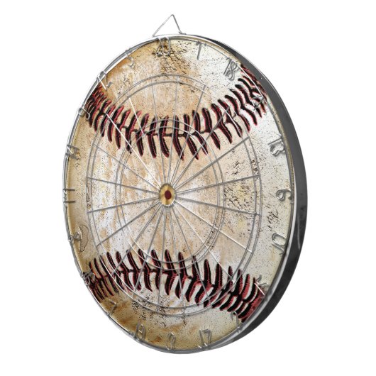 あなたの人の洞窟のためのヴィンテージの野球の投げ矢板 ダーツボード (正面右)