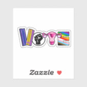 あなたの人権に投票 シール (シート)