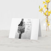 あなたの人生で特別な人のための同情カード カード (黄色い花)