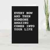 あなたの人生に素晴らしい人が現れる カード (正面)