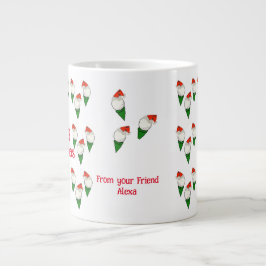 あなたの人生のゴルファーのために ジャンボコーヒーマグカップ