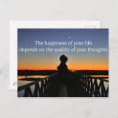 あなたの人生の幸せ ポストカード (正面/裏面)