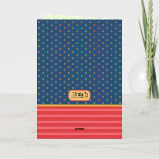 あなたの人生の物語おもしろい誕生日インスピレーション カード (裏面)