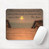 あなたの人生のmousepadを変えて下さい マウスパッド (マウス)