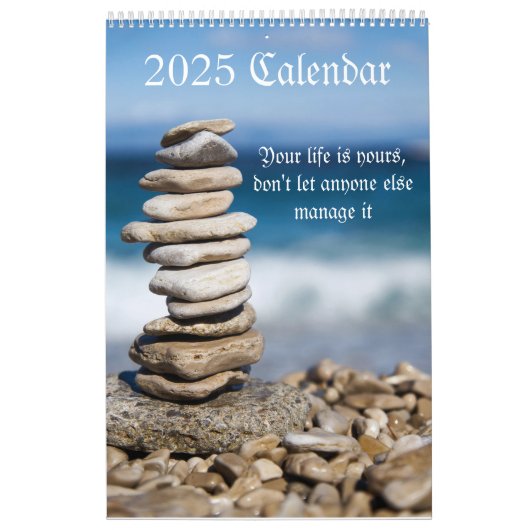 あなたの人生はあなたの桃の恋人2025 カレンダー (カバー)