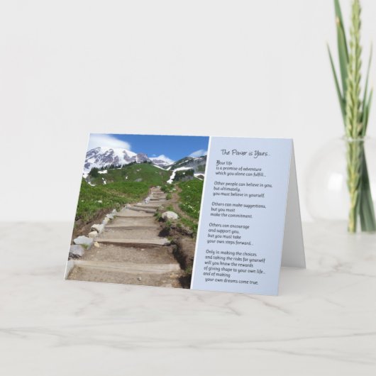 あなたの人生は冒険…… カード (正面)