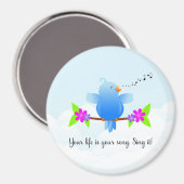 あなたの人生は歌うあなたの歌だ！ マグネット (正面/裏面)