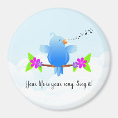 あなたの人生は歌うあなたの歌だ！ マグネット (正面)
