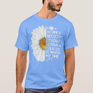 あなたの人生は私の時間の価値がある生物学先生TTA Tシャツ