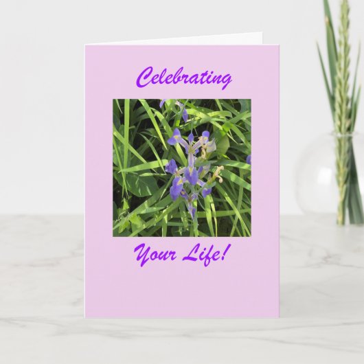 あなたの人生をお祝いして カード (正面)