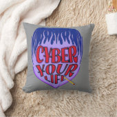 あなたの人生をサイバーで！ クッション (ブランケット)