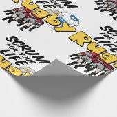 あなたの人生を吟味する ラッピングペーパー (角)