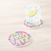 あなたの人生を生きる コースター (側面)