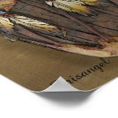 「あなたの人生を生きる」テコンセDreamcatcher and Drum ポスター (角)