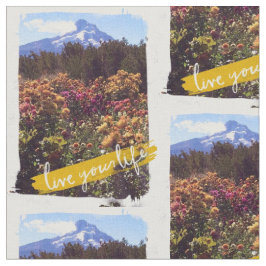 あなたの人生を生きる ファブリック