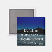 あなたの人生を生きる マグネット (正面/裏面)