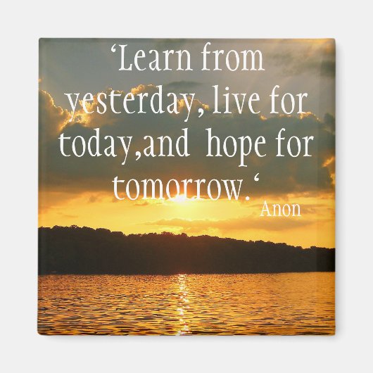 あなたの人生を生きる マグネット (正面)