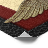 「あなたの人生を生きる」、金ゴールド・イーグルのチーフ・テクムセ ポスター (角)