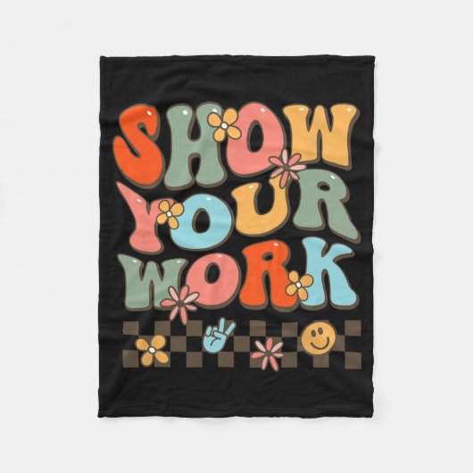 あなたの仕事先生は数学の音楽の歴史教えをwomens フリースブランケット (正面)