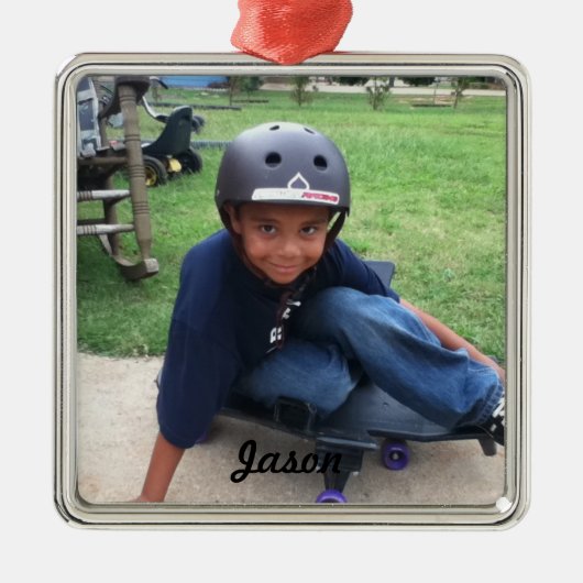 あなたの休日のイメージのオーナメント メタルオーナメント (正面)