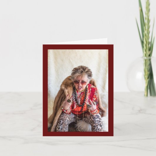 あなたの休日のセーターが醜くて明るい カード (正面)