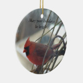 あなたの休日は明るいように セラミックオーナメント (右)