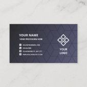 あなたの会社のための高級ビジネスカード 名刺 (正面)