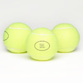 あなたの会社のロゴの銘柄のカスタムなプリント テニスボール (マルチ)