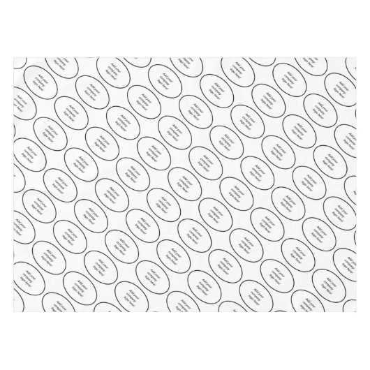 あなたの会社のロゴの銘柄のカスタムなプリント テーブルクロス (正面(横))