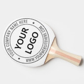 あなたの会社のロゴ入り卓球ラケットの例 卓球ラケット (横)