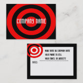 あなたの会社を目標として下さい 名刺 (正面/裏面)