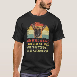 あなたの作るすべてのスナックBelgian Malinois Dog Mom Dog Tシャツ