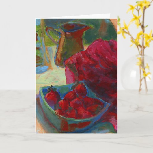 あなたの作品をアップロード | オーダーメイドの絵画に変換する カード (黄色い花)