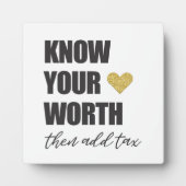 あなたの価値を知って、税事務所を追加やる気を起こさせるする フォトプラーク (正面)