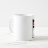 あなたの保護のためのコーヒー コーヒーマグカップ (正面左)
