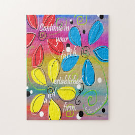 あなたの信頼で続けて下さい ジグソーパズル