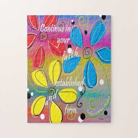 あなたの信頼で続けて下さい ジグソーパズル (縦)