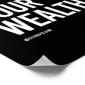 あなたの健康はあなたの富である – トレーニングフィットネス-. ポスター (角)