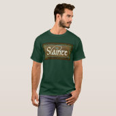 あなたの健康へのSlainte~! ~ St.Patricks日 Tシャツ (正面フル)