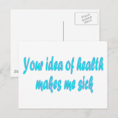 あなたの健康アイディア ポストカード (正面/裏面)