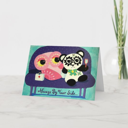 あなたの側面のバレンタインデーカード常にによって シーズンカード (正面)