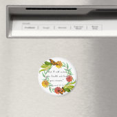 あなたの傷を癒してあげよう – Jeremiah 30:17 マグネット (インサイチュ (食洗機))