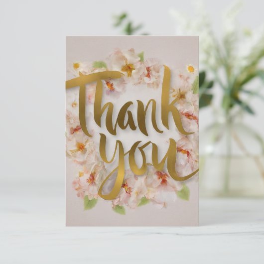 「あなたの優しさが私の日感謝していを作った。」 サンキューカード (スタンド正面)